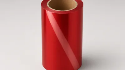 Flexible delineator film roll